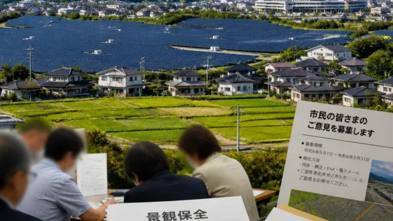 福島市、再エネ事業者の責務強化を目指し条例改正を検討