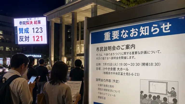 副首都法成立、相模原にも影響の波及懸念──市の対応と住民の備え
