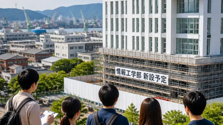 福山の市立大に情報工学部を新設、地域産業への人材確保狙う