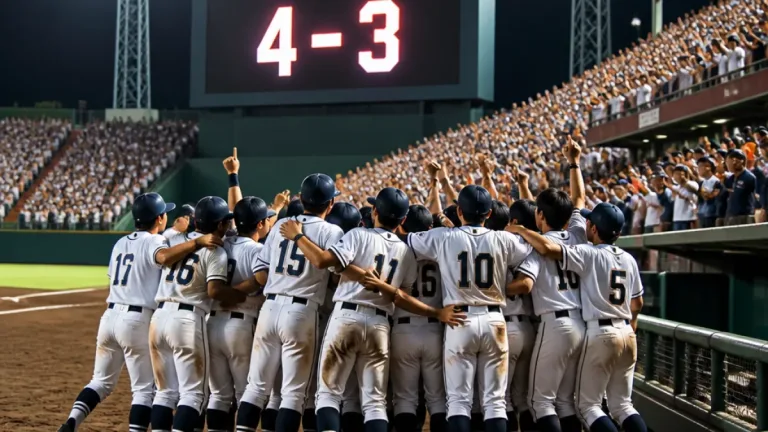 福山、高校野球で創部初の決勝進出 準決勝を逆転で制す