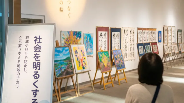 福山・霞町で少年院入所者の作品展 地域で立ち直り支える視点を問う