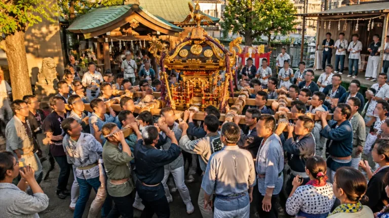 船橋・印内八坂神社の例祭 氏子主導で夏の伝統を継承