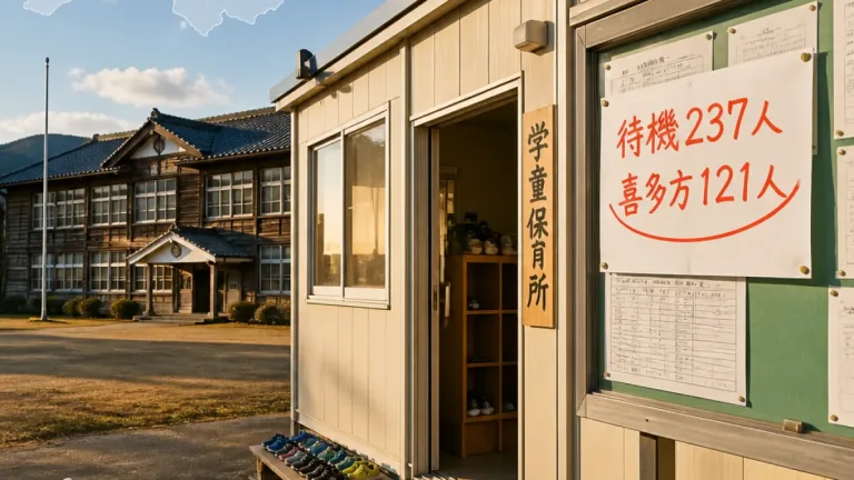 学童待機237人、喜多方に偏在する現状