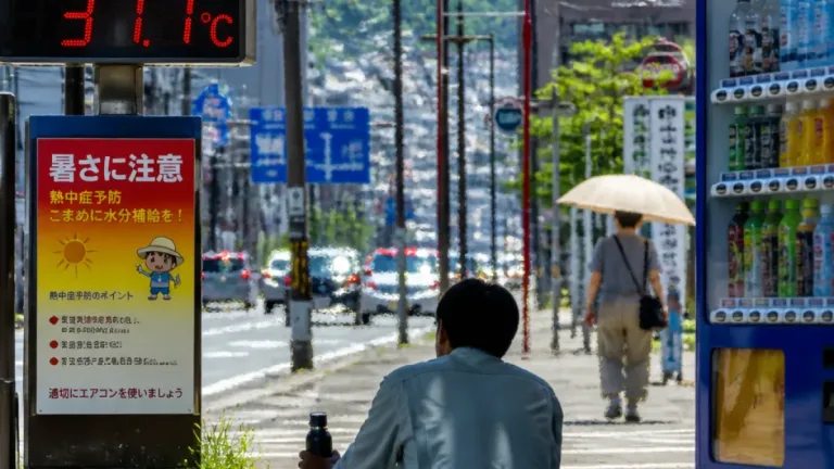 岐阜で連日の猛暑、各地で熱中症リスクが高まる