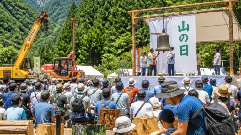 岐阜・高山で初開催の「山の日」全国大会、自然と林業を発信
