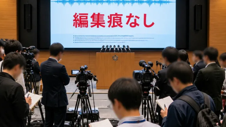 県議録音の鑑定で改ざん否定、現金授受疑惑は一段と焦点に