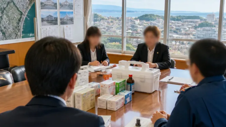 配置薬を防災・見守りに活用 御坊市と富士薬品が包括連携協定