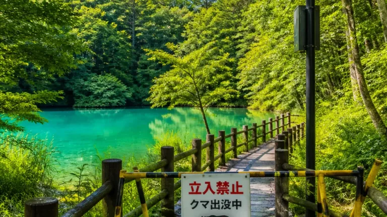 五色沼でクマ被害 探勝路一部封鎖と監視強化