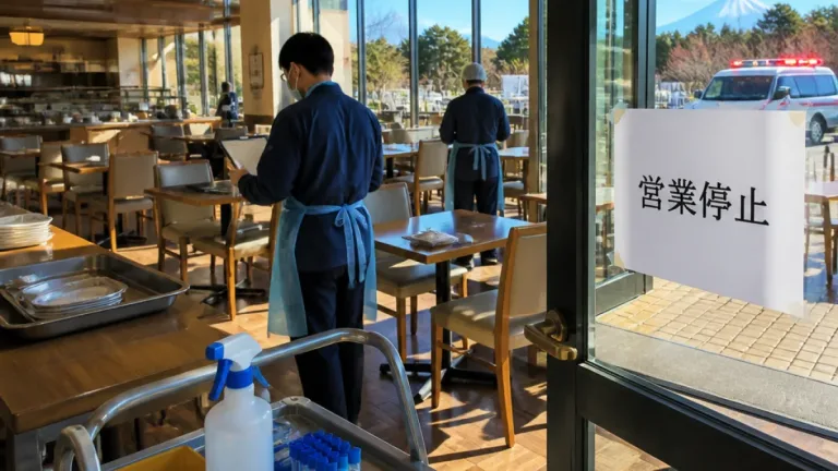 御殿場の宿泊施設で192人が食中毒
