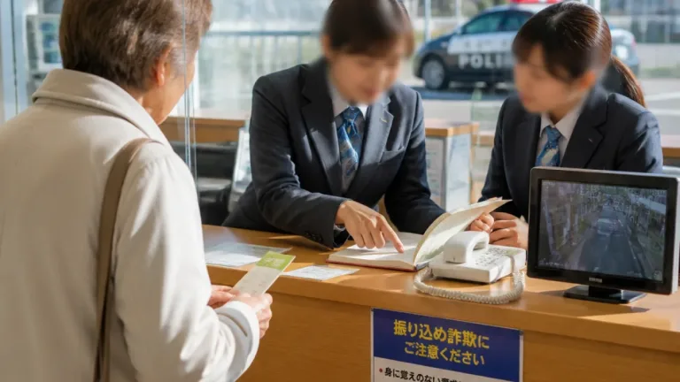 銀行窓口での通報が特殊詐欺を未然に防止