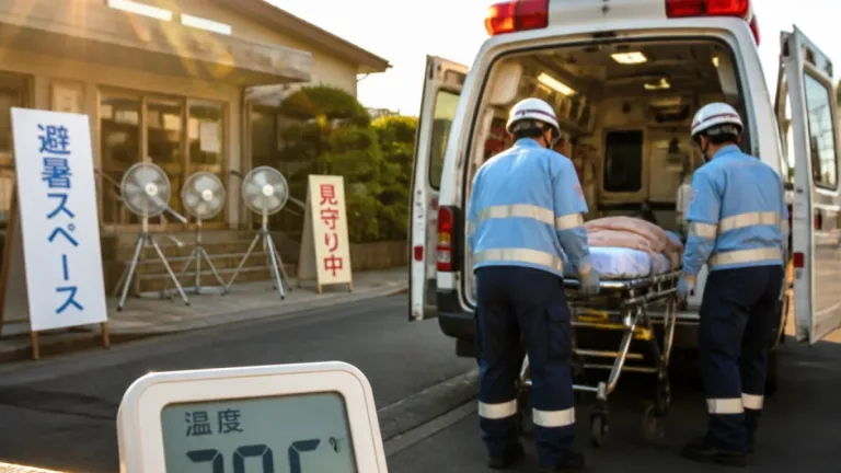 猛暑で県内15人が熱中症疑い、自治体と医療の対応が焦点