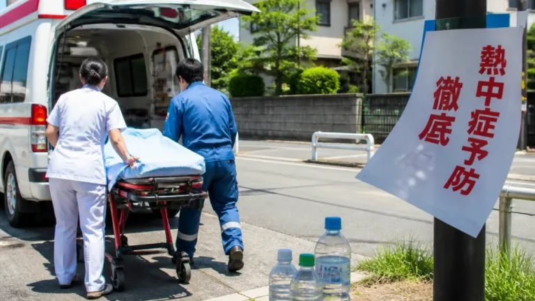 群馬県で熱中症疑い２５人搬送 県が徹底した予防を要請
