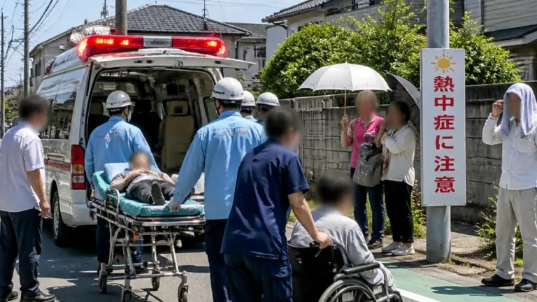 梅雨明け後の猛暑で群馬県内40人が熱中症搬送 90代男性が重症