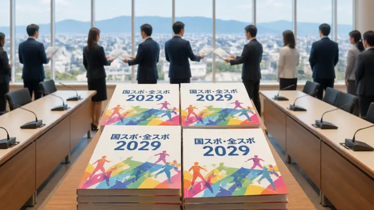 学校配布のハンドブックで国スポ・全スポの機運醸成へ