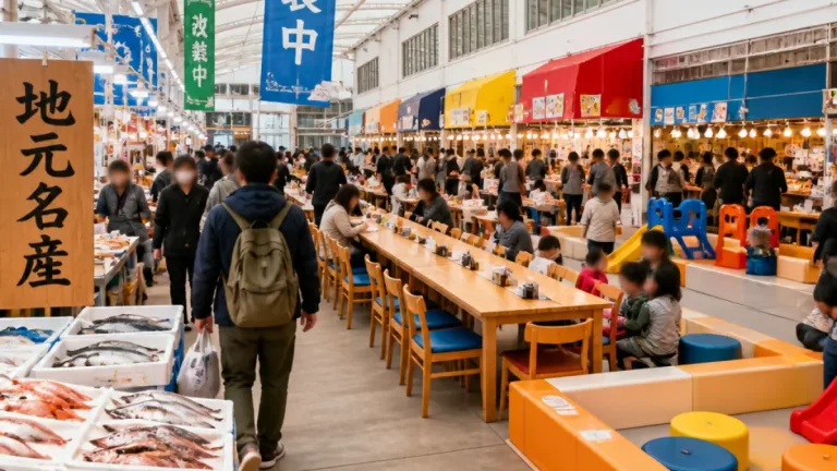 八戸・八食センター「味横丁」フードコート化で利便性向上へ