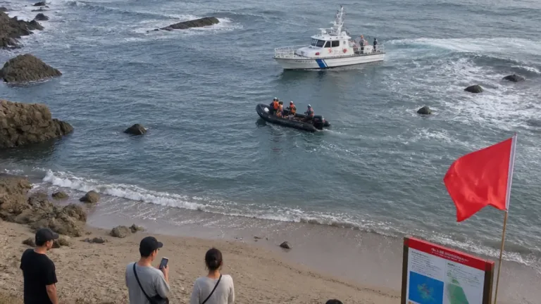 八戸海保、遊泳は海水浴場で 高校生不明受け注意喚起