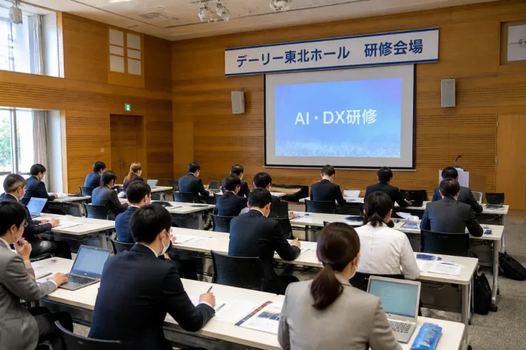 八戸市、職員向けＡＩ・ＤＸ研修を始動 業務改善に向け人材育成へ