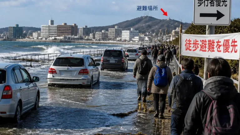 八戸市、地震・津波対応検証を公表 徒歩避難の不安解消を重点に改善へ