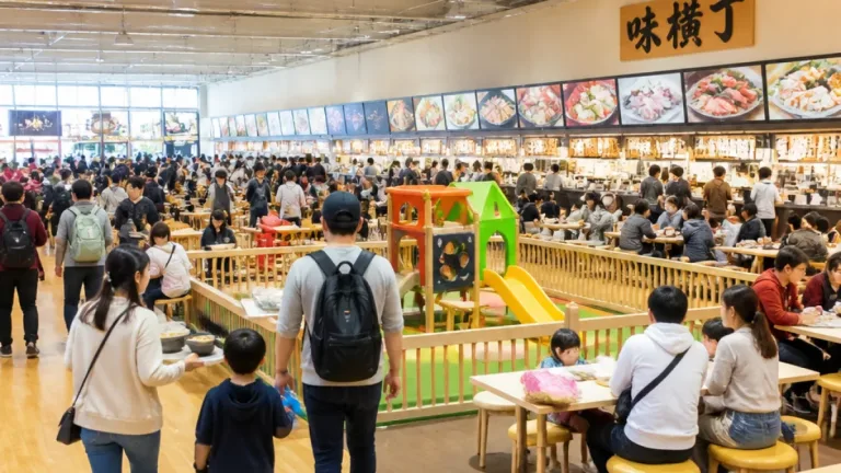八戸・八食センター「味横丁」フードコートに再整備、家族連れに配慮