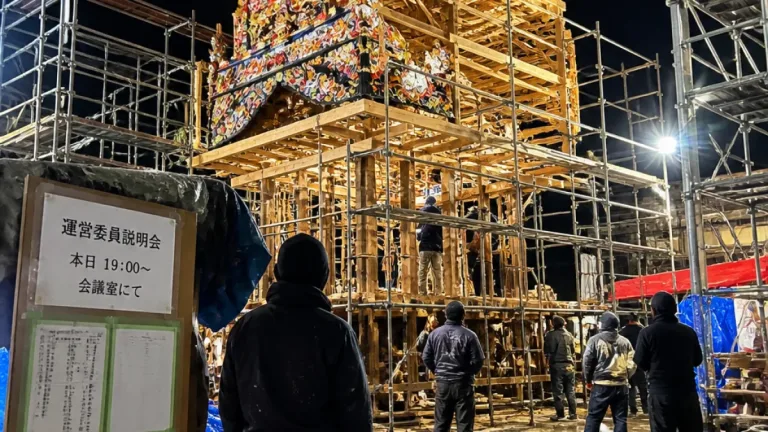 八戸三社大祭で制作中の事故、運営委が全山車の総点検を決定
