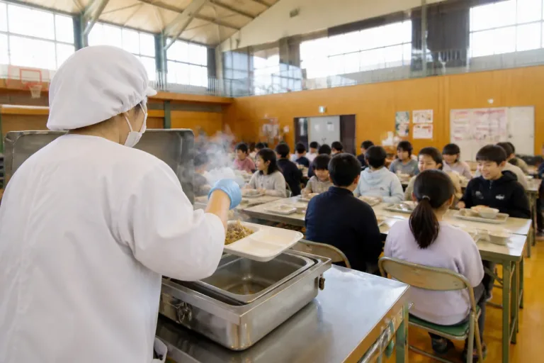 八戸市立小中で給食のおかず提供が再開、久々の温かい食事に安堵の声