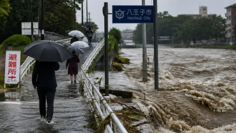 八王子にレベル4大雨危険警報 速やかな避難行動を