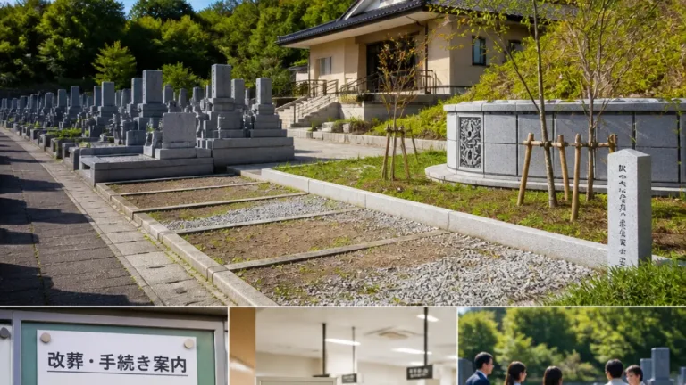 増える墓じまい 手続きと費用、親族間の意思疎通が課題に