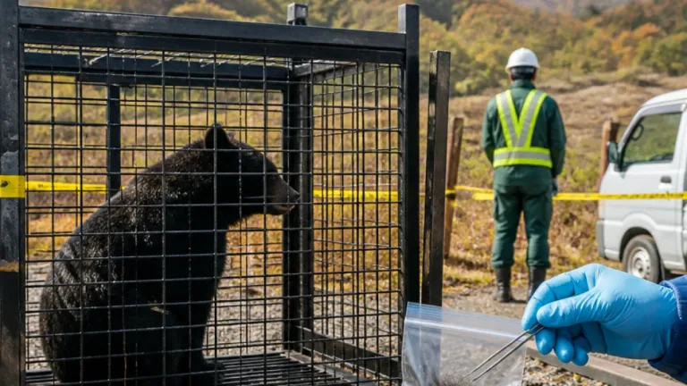 八甲田で成獣ツキノワグマを捕獲 周辺の人的被害と関連調査へ