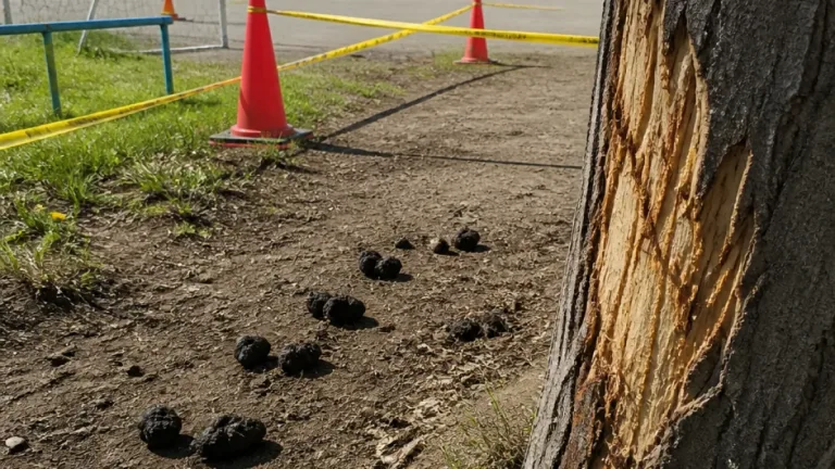 函館市内小学校でヒグマの糞を確認 校庭を一時立ち入り禁止に