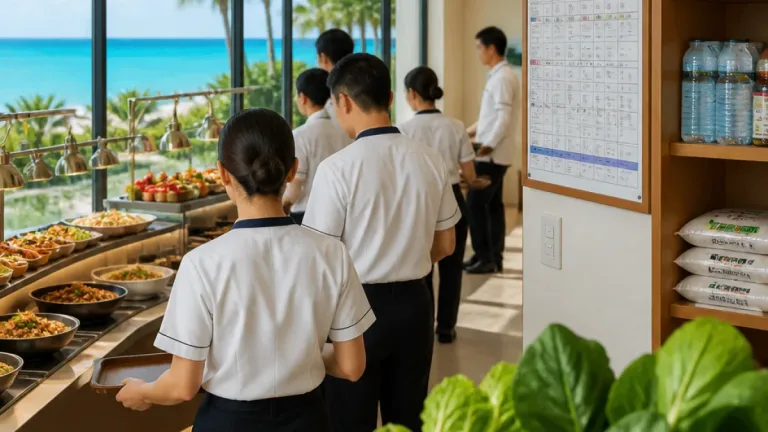 恩納村・ハレクラニ沖縄の社員食堂 日常支える「オハナカフェ」