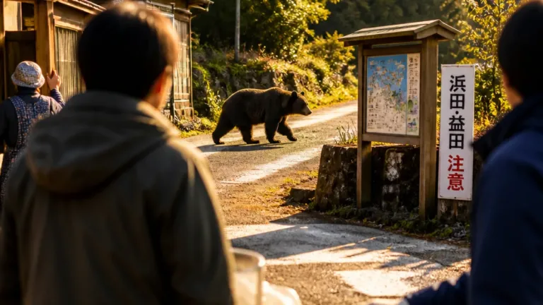 浜田・益田で連続のクマ目撃 住民生活への影響と注意点
