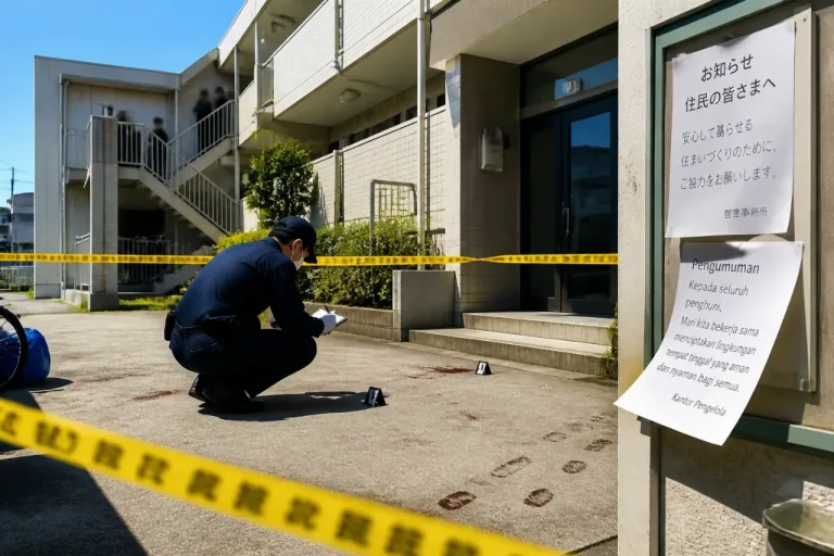 浜松の集合住宅で外国人女性刺殺 近隣住人の関与を捜査