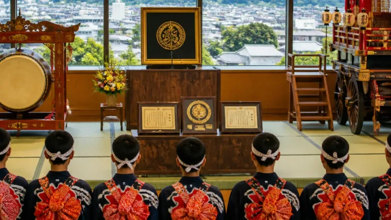 花輪ばやし継承に尽力、若者頭協議会へ特別表彰