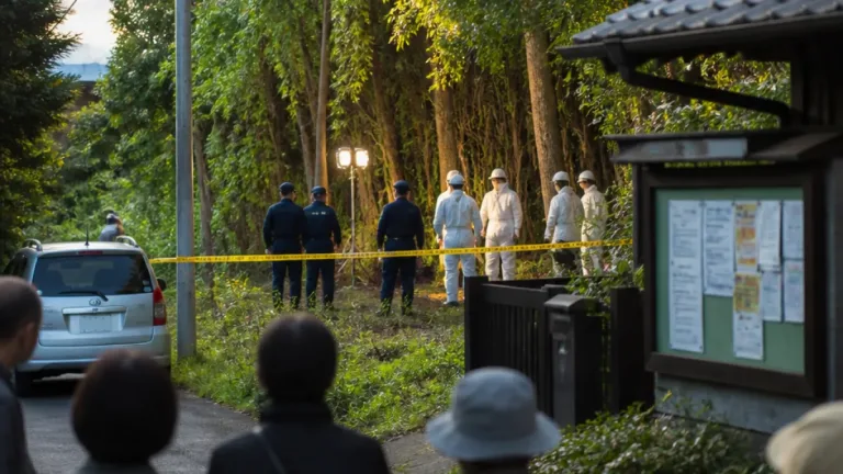 飯能の山林で91歳女性遺体 周辺住民に不安広がる