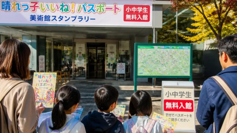 小学生向け「晴れっ子いいね！パスポート」発行、県内12市町で美術館など入館無料に