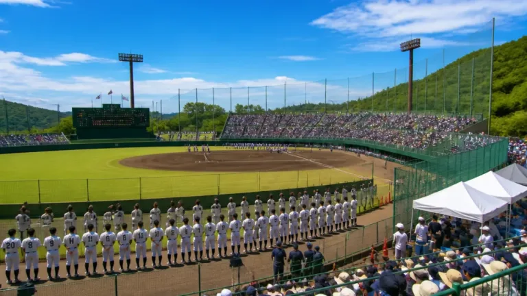 春野球場で開幕、熱戦始まる高知大会
