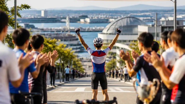 苫小牧東高の橋本が全国高校総体で自転車スクラッチ初優勝