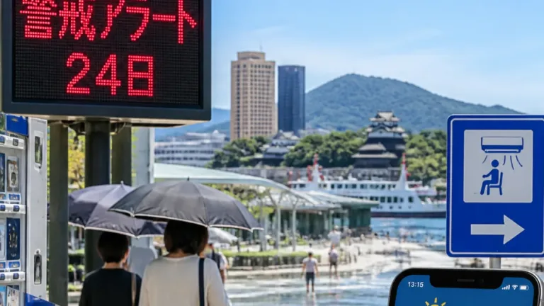 危険な暑さ続く 24日に熱中症警戒アラートを発表