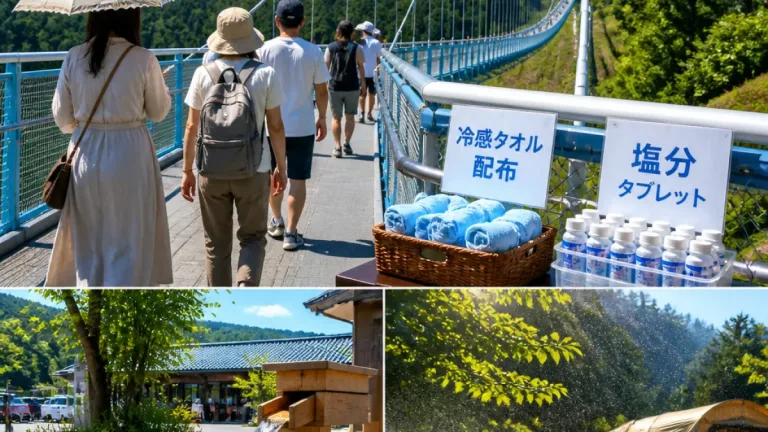 観光地で進む暑さ対策、来訪者を守る工夫