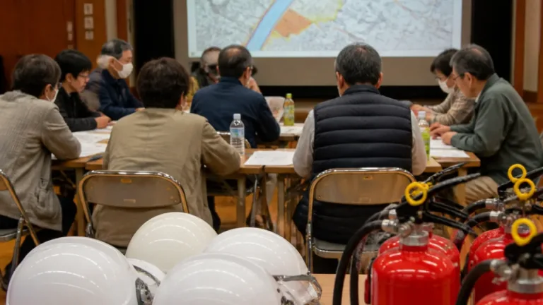 住民主導の防災組織、発足へ向け研修会 飛騨市で具体化進む