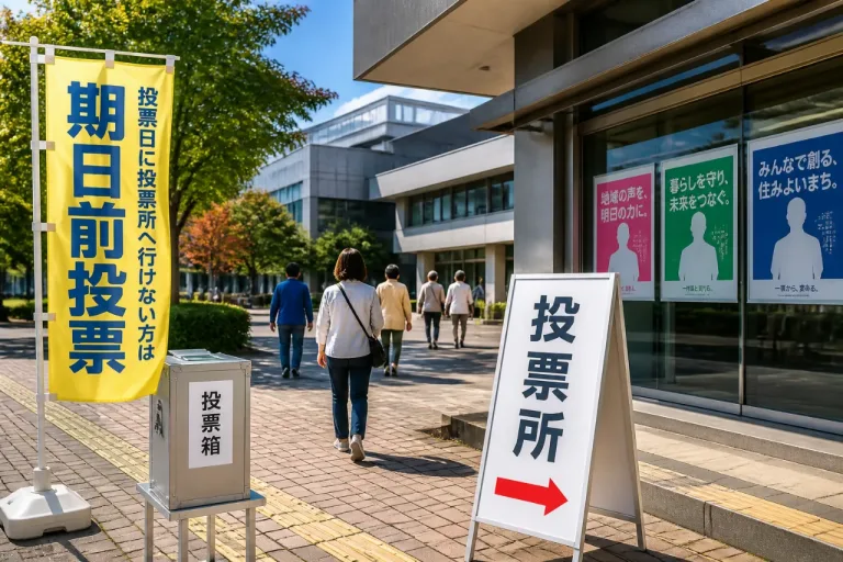 東松山市長選、無所属新人3氏の争いに 12日投開票