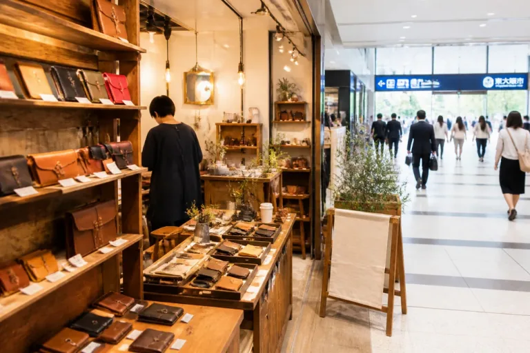 東大阪・近鉄布施のロンモールに革作家が出店 地元消費と創作支援に手応え