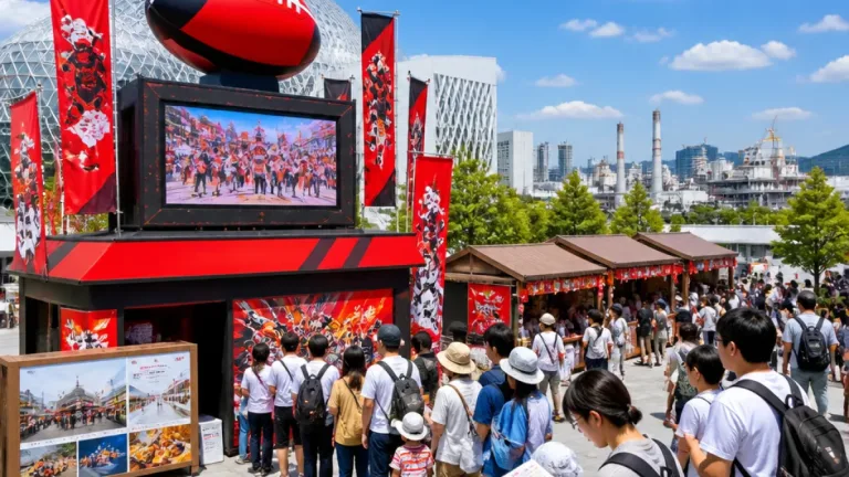 東大阪発、万博で花園近鉄ライナーズの地域連携イベント実施