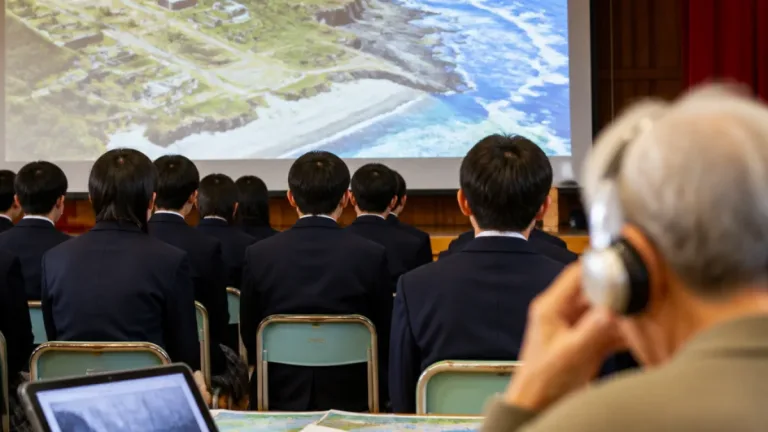 東大阪の教育現場にも示唆、硫黄島訪問と記憶継承の意義