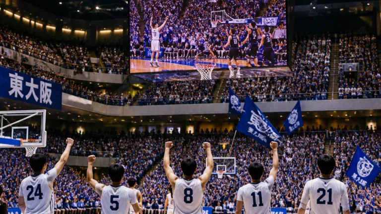 東大阪のファンも注目 日本代表バスケットが韓国に連勝