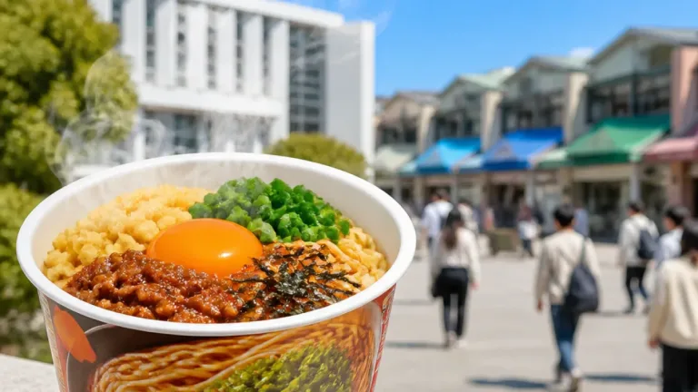 東大阪発・近大まぜそばがカップ麺に 学生実践と地域経済に波及