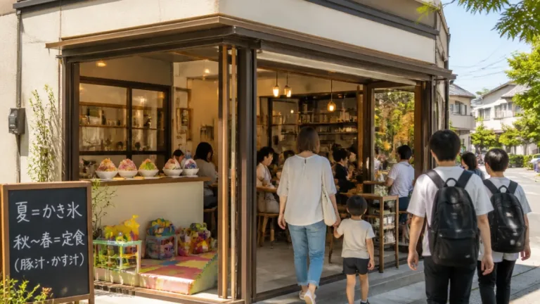 東大阪・弥刀に親子で寄れるかき氷と定食の新店開業