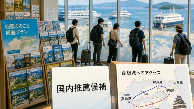 高松の観光にも影響 彦根城が国内推薦候補に選定