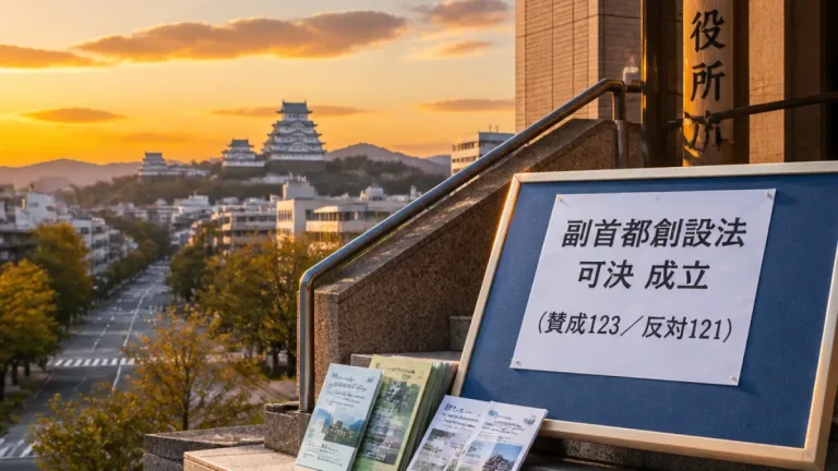 姫路住民にも波及する可能性 副首都法の成立が示す課題