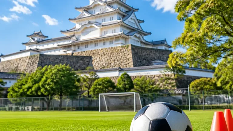 姫路の子どもたちへ刺激 久保建英が軽快ドリブル